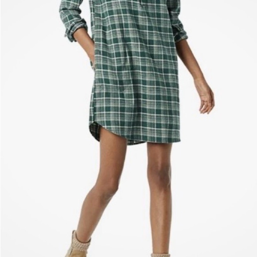 Goodthreads Plaid Brushed Pullover Dress Size Medium